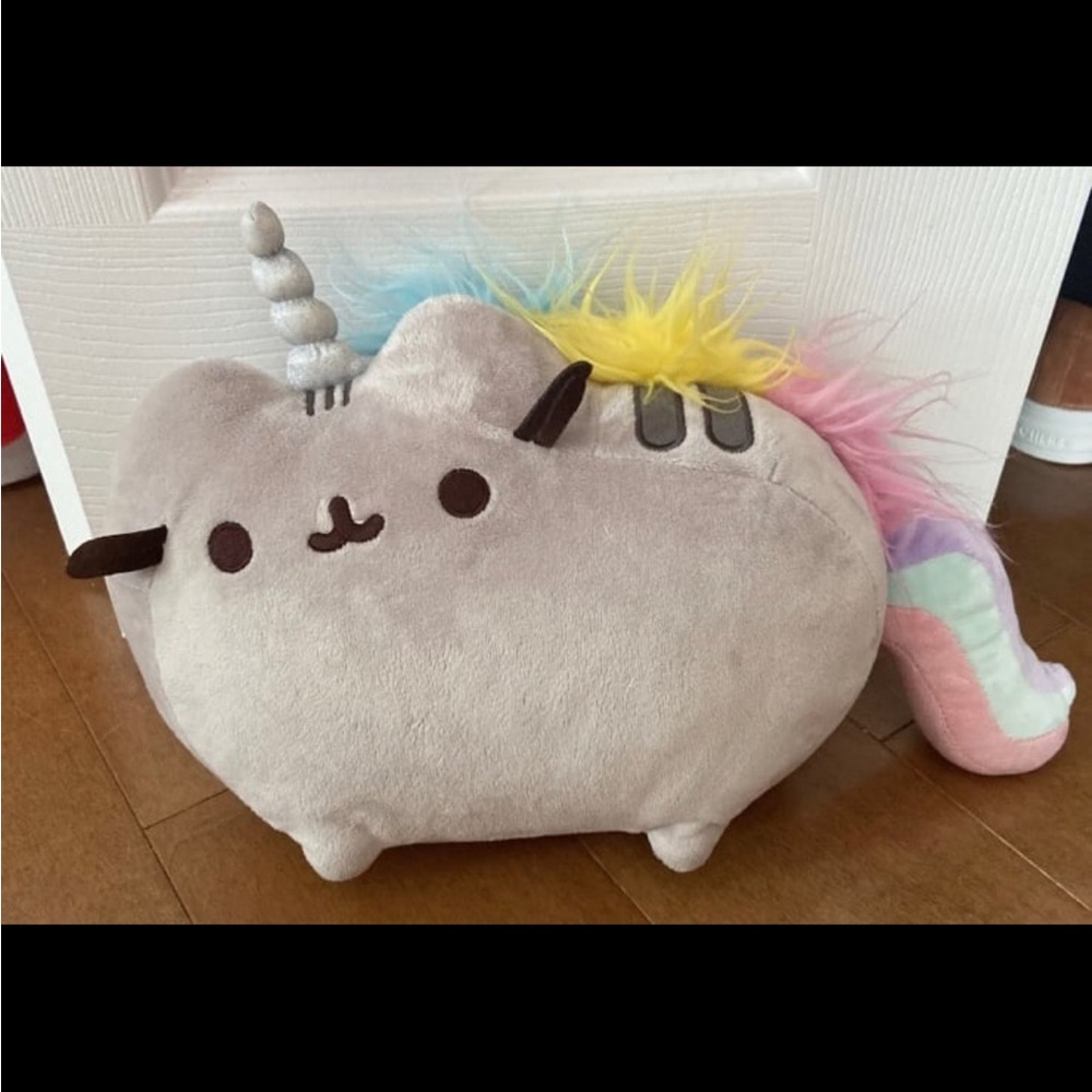 Pusheen GUND Kawaii Cat Unicorn Pushneenicorn Plush Kitty 12" Stuffed Animal Toy